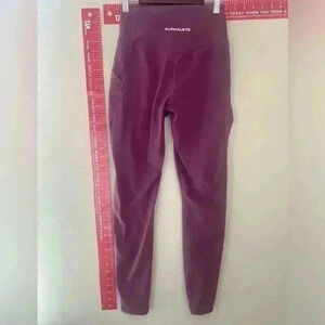Alphalete purple leggings size medium